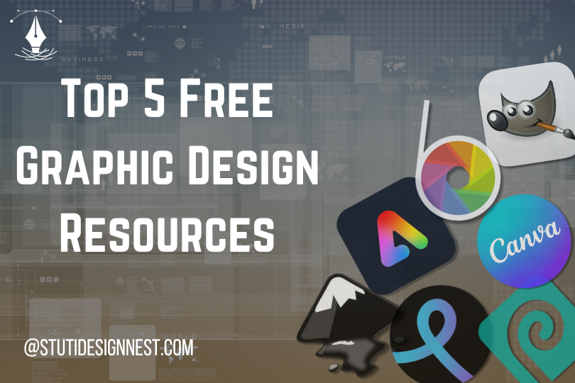 Top 5 Free Graphic Design Resources to Level Up Your Designs.